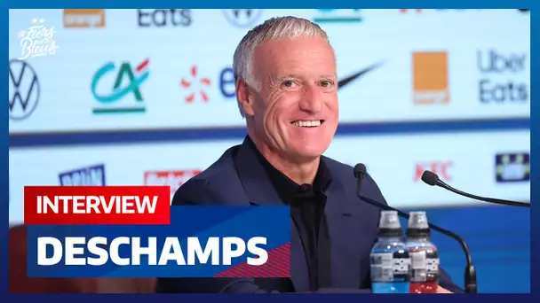 Didier Deschamps après sa conférence, Equipe de France I FFF 2022