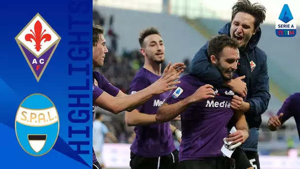 Fiorentina 1-0 Spal | Pezzella la decide nel finale, liberazione viola | Serie A TIM