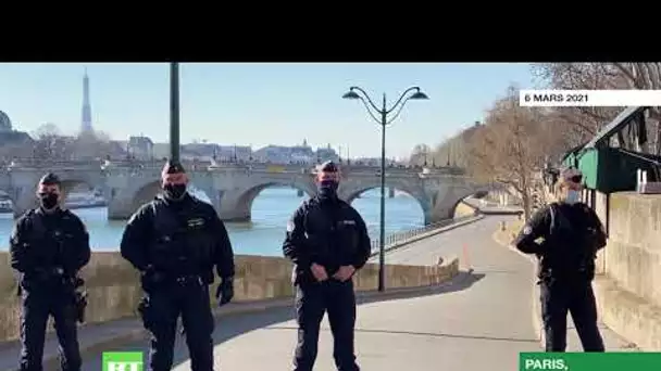 Paris : la police évacue les quais de Seine pour non-respect des règles sanitaires