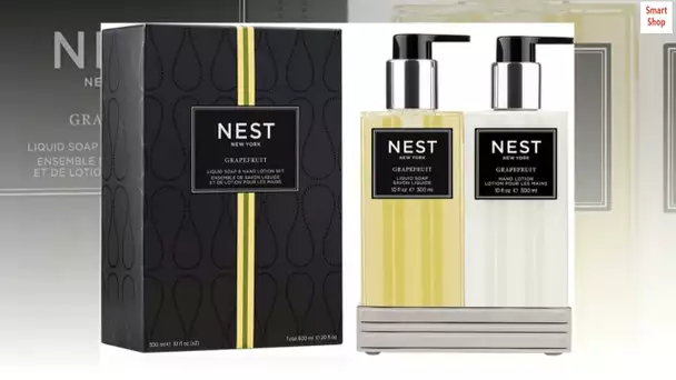 NEST Fragrances Grapefruit Liquid Soap and Hand Lotion Gift Set