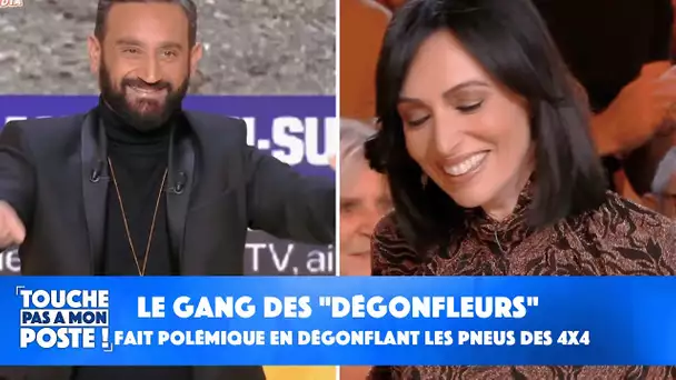 Le gang des "dégonfleurs" fait polémique en dégonflant les pneus des 4x4 !