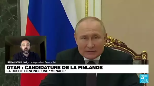 Candidature de la Finlande à l'Otan : la Russie dénonce "une menace" • FRANCE 24