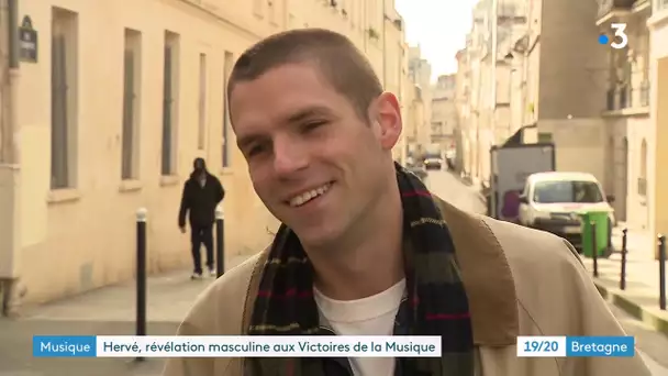 Rencontre avec le chanteur Hervé Révélation masculine des Victoires de la musique