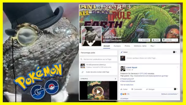 LIZARD SQUAD DDOS LES SERVEURS POKEMON GO