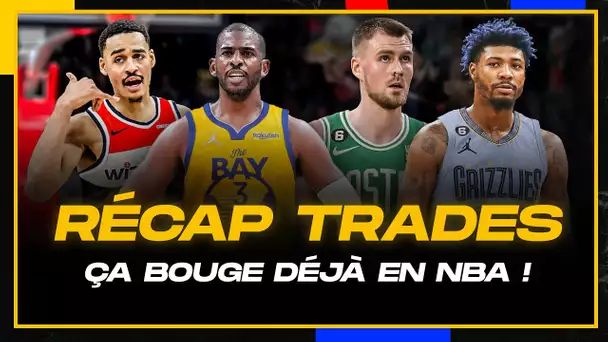 Porzingis, Poole, Smart et Chris Paul tradés avant la Draft NBA !