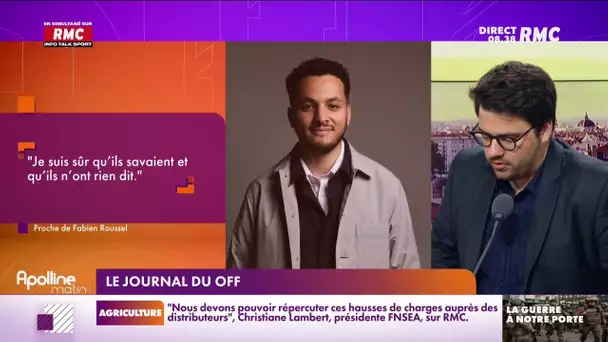 "Le journal du off" : Taha Bouhafs, accusé de violences sexuelles, n'a pas été investi par LFI