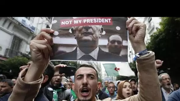 Les Algériens rejettent le résultat du scrutin présidentiel