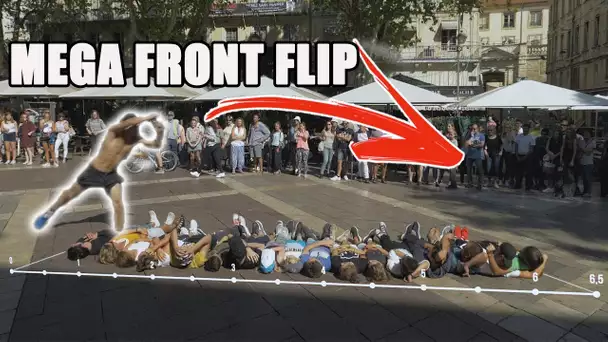 FLIP CHALLENGE : réaliser le plus LONG Frontflip  (ft Rémi Girard & Farid Zitoun)