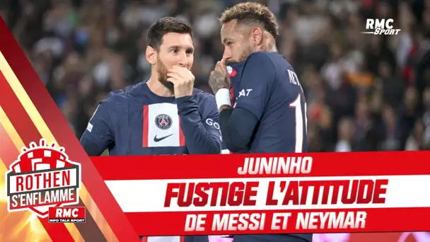 PSG : "Messi et Neymar doivent faire un pas vers les supporters" lance Juninho