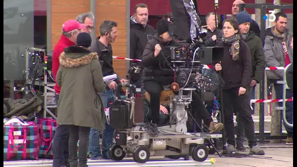 Clermont-Ferrand : dans les coulisses du tournage d'un film place de Jaude