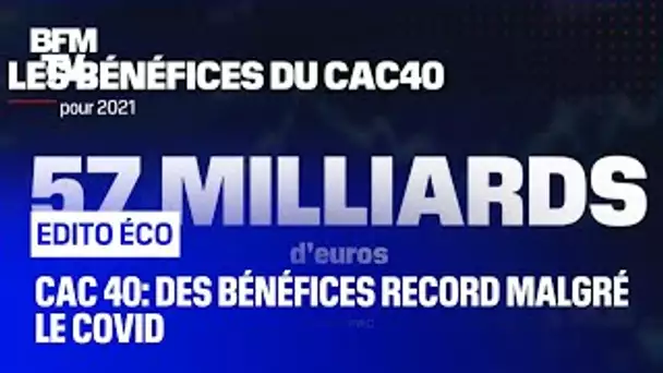 CAC 40: des bénéfices record malgré le Covid