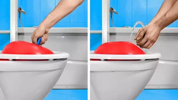 ASTUCES ET CONSEILS BRILLANTS POUR LA SALLE DE BAIN POUR N'IMPORTE QUELLE SITUATION