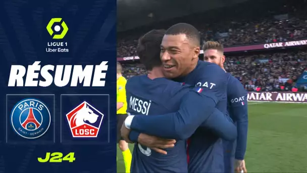 PARIS SAINT-GERMAIN - LOSC LILLE (4 - 3) - Résumé - (PSG - LOSC) / 2022/2023