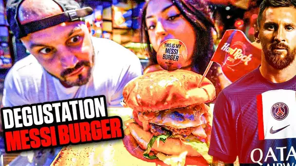 DEGUSTATION DU MESSI BURGER A HOLLYWOOD BOULEVARD !