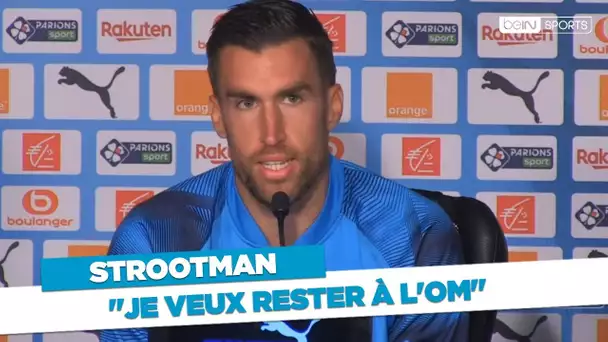 Strootman : "Je veux rester à l'OM"