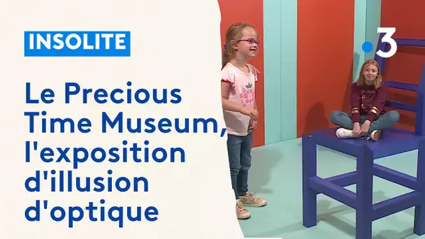 Le Precious Time Museum, l'exposition d'illusion d'optique à Mons