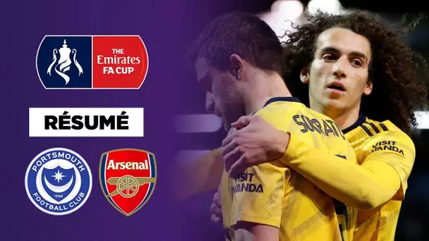 Résumé : Arsenal valide son ticket pour les quarts de finale de la FA Cup
