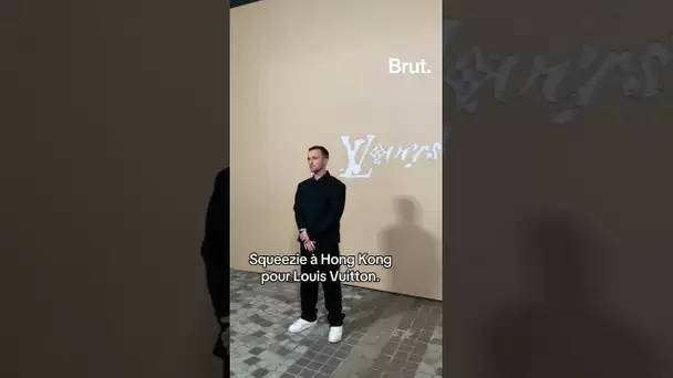 Squeezie à Hong Kong pour Louis Vuitton