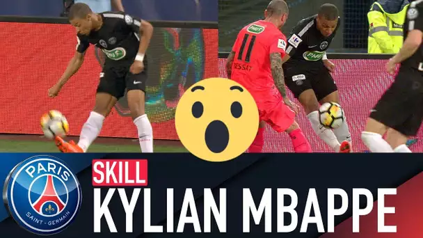 SKILL / GESTE TECHNIQUE : KYLIAN MBAPPE - CAEN vs PARIS SAINT-GERMAIN