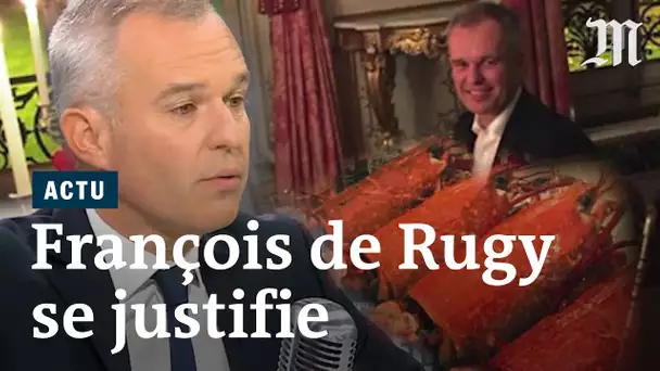 Homards, champagne et appartement : François de Rugy se justifie