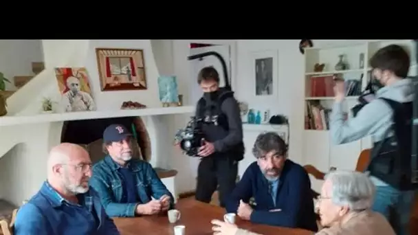 Granès : Rémei Oliva face aux caméras des frères Cantona