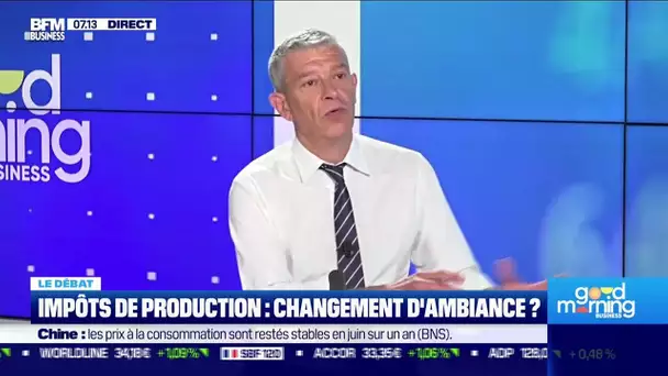 Nicolas Doze face à Jean-Marc Daniel : Impôts de production, changement d'ambiance ?