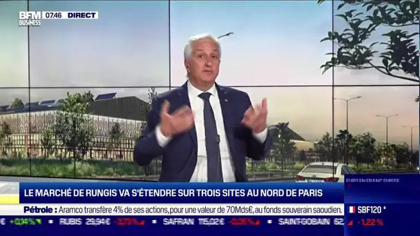 Stéphane Layani (Rungis): Le marché de Rungis va s'étendre sur trois sites au nord de Paris