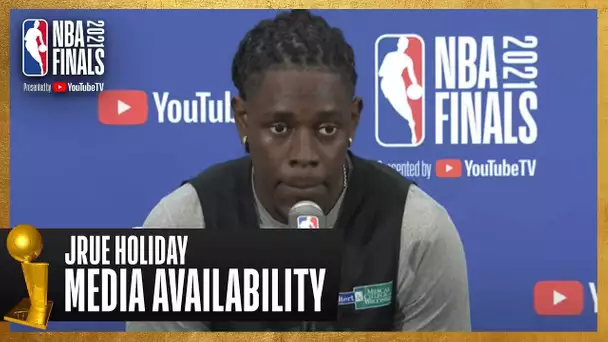 Jrue Holiday #NBAFinals Media Availability | July 16th, 2021