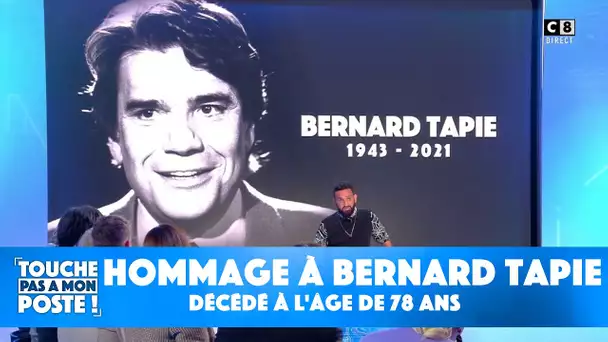 Hommage à Bernard Tapie, décédé à l'âge de 78 ans
