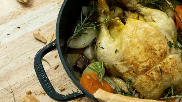 RECETTE #80 - Poulet en cocotte lutée - Fabrice Mignot