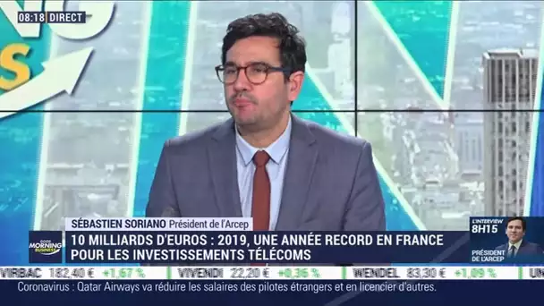 Sébastien Soriano (Arcep): 2019, une année record pour les investisseurs télécoms