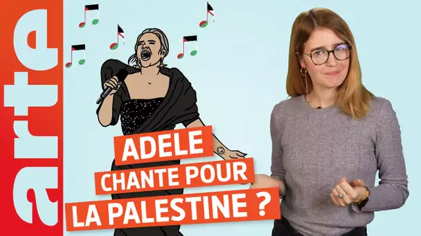 La chanteuse Adele soutient la Palestine ? | Désintox | ARTE