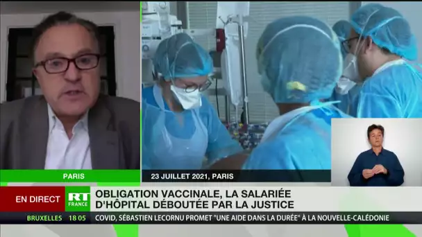 Rejet du recours d’une employée d’un hôpital : un «chantage à la vaccination» pour son avocat