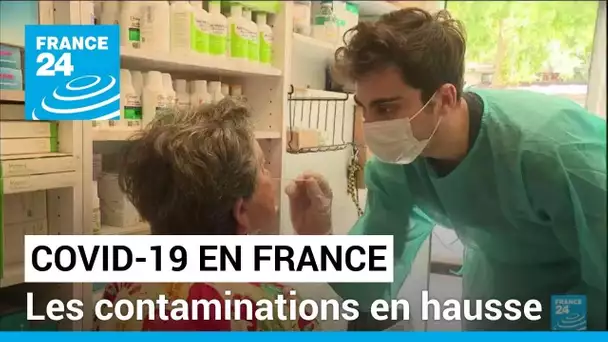 Covid-19 en France : le taux d'incidence a augmenté de 24.6 % en une semaine • FRANCE 24