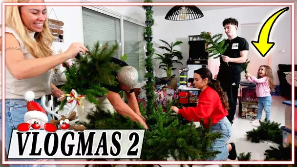 VLOGMAS 2 : SAPIN DE NOËL EN FAMILLE 🎄