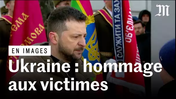 Un an de guerre en Ukraine : le pays rend hommage aux morts