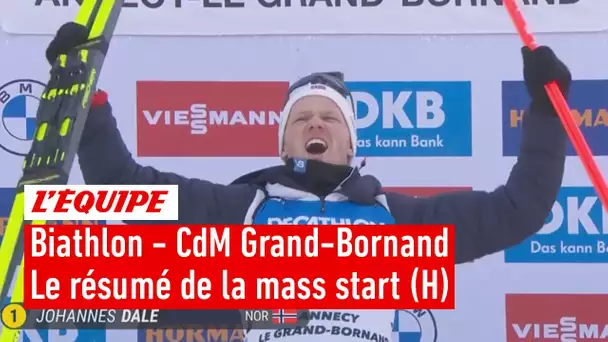 Le résumé de la mass start du Grand-Bornand - Biathlon - CM (H)