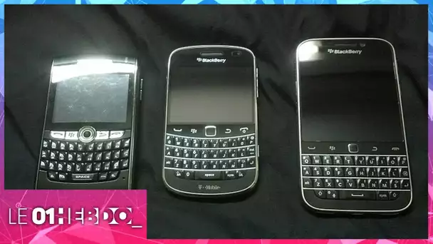 01Hebdo #253 : Clap de fin pour les smartphones BlackBerry