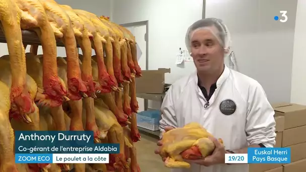 Nouveaux locaux à Ossès pour l'entreprise Aldabia. 200 000 poulets distribués chaque année.