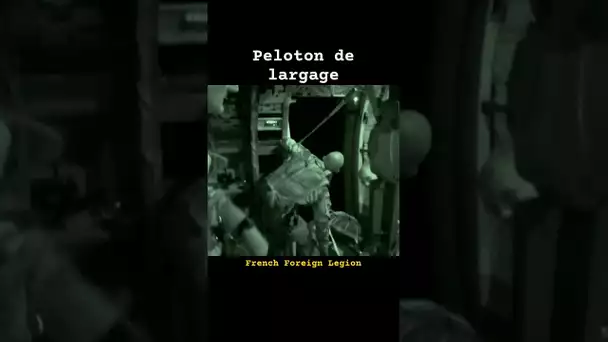 Peloton de largage. Légion étrangère français #army
