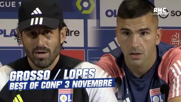 OL : Grosso et Lopes, l'essentiel de la conf' 5 jours après l'OM