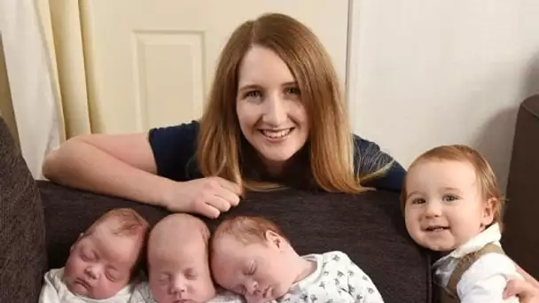 Quatre bébés en un an, après avoir été déclarée infertile