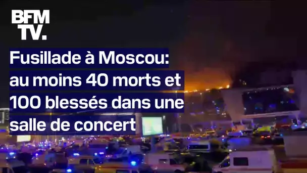 Fusillade Moscou: au moins 40 morts et 100 blessés dans une salle de concert