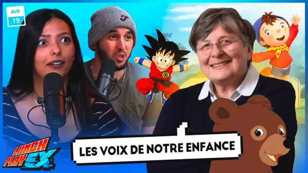 LES VOIX DE NOTRE ENFANCE avec @Brigitte Lecordier | LE LUNCHPLAY EX #282