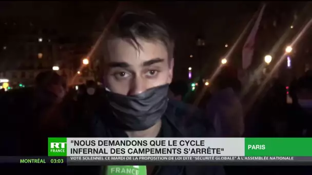 Retour sur l'opération d'évacuation de migrants place de la République à Paris