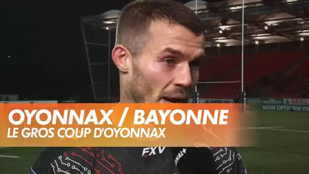 Le gros coup d'Oyonnax face à Bayonne - Pro D2