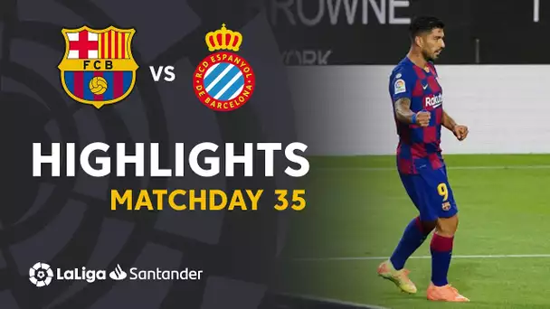 Highlights FC Barcelona vs RCD Espanyol (1-0)