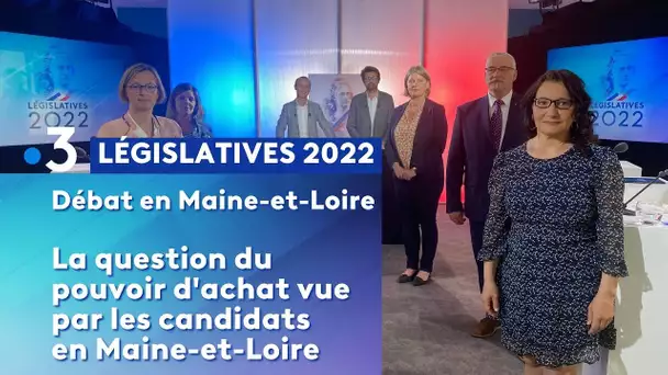 Législatives 2022 : la question du pouvoir d'achat vue par les candidats en Maine-et-Loire