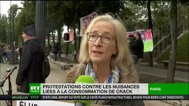 «On a le droit d'élever nos enfants dans la tranquillité» : rassemblement à Paris contre le crack