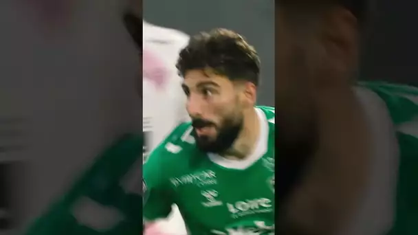 La roquette de Davitashvili 🇬🇪 ! #ligue1 #ligue1mcdonalds #georgia #football #soccer #asse @asse